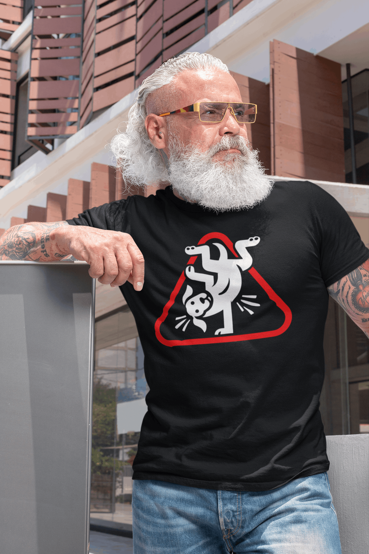 Breakdancer Dog T-Shirt